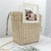 Fabriks Direkt Kvinnor Handväska Modig Flätad Stränder Väska Söt och Härlig Tassel Womens Flätade Handväskor Trend Beach Vacation Straw Bags