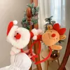 Haaraccessoires Kerstdecoratie Leuke Hoofd Hoop Hoofdband Decoraties Santa Claus Snowman Elk Pluche Doll Bands Xmas Party Kids Gunst Gifts