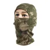 Unisex Camo Print Outdoor Camouflage Fietsen Balaclava Neck Gainer Cap Full Face Cover Motorcycle Fiets Caps Maskers Maskers