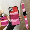 Fashion 3-delat set Hörlursskydd+ Klockarmband + Telefonfodral För iPhone 13 12 Pro max 11 11Pro X XS XR XSMAX PU Läder AirPods skal Designer klockband 38/40/42/44MM Kostym