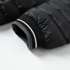Piumino con cappuccio uomo Fashion Trend Coppie Zipper Plus Size Cappotti imbottiti antivento Designer Inverno Maschile Luxury Pane Warm Puff Jackets