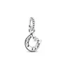 2021 new 925 Sterling Silver Good Luck Horseshoe angel wing moon family tree Dangle Beads Fit Original P Charm Bracelet 1263 Q27595358