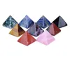 Piramide natuursteen kristal genezing Wicca spiritualiteit houtsnijwerk steen ambacht vierkant kwarts turkoois edelsteen Carneool sieraden 67808590