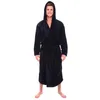Mannen nachtkleding 2021 Winter Plush verlengde sjaal badjas thuiskleding lange mouwen robe jas de chambre homme