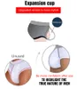 Mutandine da uomo Intimo Spugna Pad Costume da bagno tazza Tridimensionale U Coppe convesse Aggiornato Sexy Contour Push Pads Plastica Antiriflesso