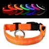 Collari per cani da compagnia Cucciolo collare luminoso a batteria versione Fashion Multi colori per ottie grandi, medie e piccole