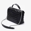 Sac de créateur Portefeuille pour femme Noir Argent Or Sac à main Caviar Cloud Sac Chaîne en or Trois tailles Sac à bandoulière classique à rabat Sac à bandoulière de luxe Marque de mode