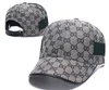 Designer Street Cap Mode baseballpet Heren Dames baseballpet 5 kleuren voorwaartse pet Casquette verstelbaar om op de pet te passen