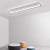 Lámpara de techo Led moderna minimalista tira larga pasillo balcón pasillo porche iluminación nórdica luces de decoración de sala de estar