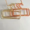 Rose Gold Metal Hanger Handduk Sockor Klädförvaringsställ underkläder BRA Organiser Hangers Racks