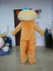Halloween amarelo gato mascote traje de alta qualidade cartoon anime tema caráter adulto tamanho Natal carnaval festa de aniversário fancy outfit