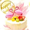 Autres fournitures de fête festive 10/20 / 30pcs Flamigo Cupcake Picks Cake Topper Décoration pour Baby Shower Luau Hawaii Anniversaire Décor tropical