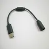 Серый USB Удлинительный кабель Конвертер Прочный перерыв Адаптер для Microsoft Xbox 360 Проводной контроллер GamePad