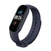 M5 Vattentät intelligent band SmartWatch Wristbands HD LED Färgskärm Hjärtfrekvens Fitness Tracker Smart Health Wristband