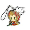 2020 New Arrival Final Fantasy Original Japanese anime figure rubber mobile phone charms keychain strap G1019