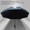 Parapluie de pluie pliable entièrement automatique pour femmes et hommes, de luxe, à la mode, avec impression, grand coupe-vent automatique