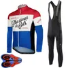 2021 Morvelo équipe Hommes Cyclisme manches longues jersey bavette ensembles Ventes directes d'usine automne vtt vélo tenues vélo vêtements Sports Uniforme Y21052504