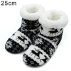 Yetişkin Noel Sıcak Terlik Kaymaz Giyilebilir Çorap Yumuşak Polar Gripper Ayakkabı FS99