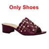 Dress Shoes Arrival Italian With Matching Bag For Woman And Set High Quality African Wedding Shoe