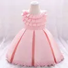 2021 Sukienka Letnia Dla 1 Rok Dziewczyna Berbeć Urodziny Princess Dresses Baby Girl Christmas Party Wedding Vestido G1129