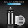 dual USB Mini Car phone Charger 3.1A Cars chargers ABS car charger Intelligent split protection