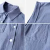 Lato Vintage Bawełna Bluzka Z Krótkim Rękawem Solidna Top Site-Breasted Polo Collar Koszula Blusas Mujer 10289 210427
