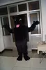Costume de mascotte de panthère noire, image réelle, déguisement pour fête de carnaval d'halloween, personnalisation de support