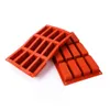 Stampi da forno 12 cavità Stampo in silicone Cupcake Teglia Rettangolo Barrette energetiche Maker Caramello Muffin Brownie Stampo per sapone XBJK2202