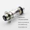 2pc HID White Motorcycle Lighting P15D P15D251 H6M 100W LED Projector Lens Fog Light DRL Lamp Bulb6078059