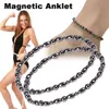 Ankletter unisex viktminskning magnetiska armband pärlor hematit stenterapi hälsovård magnet mäns smycken roya22