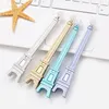 Creative Cute Tower Style Black Ink Gel Pens Office School Hotel Business Stationary Students Men Gift W0290