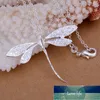 New Style 925 Sliver Dragonfly Pendant Necklace Fashion Jewelry For Women Daily Party Accessoried Engagement Trendy Gift Factory price expert design Quality