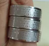 Группа 50ps Etch Lords молитва за то, что я знаю планы Jeeremiah 2911 Английский библейский крест из нержавеющей стали кольца целая модная ювелирные изделия Igk LriH263H