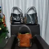 Leopardband Messenger Väskor Med Sido Zipper Ficka Brun Svart PU Purses Faux Leather Shoulder Bucket Bag Domil1911