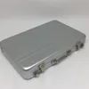 Visitkortsinnehavare Filer Organizer Portable Mini Aluminium Safe Väska Väskor Väska 4579 Q2