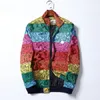 Men Casual Multi-style Jacket Men's Classic Letter Print Jackets Male Tiger Animal Pattern Coat Colorful Fashion Style Outerwear