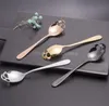 stainless steel ice cream spoons