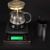 3 kg / 0,1 g 5 kg / 0,1 g Kaffeskala med timer bärbar elektronisk digital kök Hög precision LCD S 210728