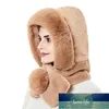 Gorro de piel de invierno con orejeras para mujer con gorro cálido grueso con capucha para mujer al aire libre a prueba de viento estilo ruso gorros suaves y esponjosos para mujer