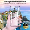 9D Full Cover Displayschutzfolie für iPhone 15 14 13 Pro Max 7 6 8 XR XS 11 12 HD Clear Tempered Glass Film mit Einzelhandelsverpackung