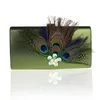 Clutch Bag Peacock Feather Pearl Evening Tassen Mode Portemonnee Diamond Party Portemonnee Bruiloft Bruids Handtassen