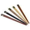 Chopsticks 5pairs اليابانية العصي السوشي الخشبية المعكرونة ختم أدوات المائدة الكورية لوازم المطبخ الصينية 8865427