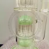 Hookah Bong gruba bąbelkowa rura wodna Baza Baza Percolator Glass Recycler Beaker Bong