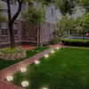 Solar Lamps 8pcs Ground Lights Garden Decoration Simulation Rock Waterproof Outdoor Landscape Lighting 8 LED Underground Lamp For 3525511