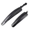 2pcs 자전거 흙 받이 산악 도로 자전거 Mudguard 프론트 리어 MTB 머드 가드 윙 자전거 액세서리 1276 Z2