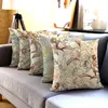 Yastık/Dekoratif Yastık kırsal klasik çiçek dekoratif kılıflar, yatak kanepesi için basılı yastıklar atak arabası koltuk yastık kapağı bırakır