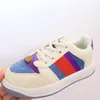 Kids Designers Casual Sneakers Distressed Screeners Blue Orange Green Red Web Vintage Effect Childrens Girls Boys Sport Fashion Shoes