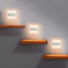Настенная лампа лампада простая светодиодная ступенька лестницы подсветка акриловая прихожая прихожая акриловая лампа украшает ночные огни утоплены в свете