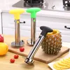 Profissional abacaxi peeler corers slicer Fruit Tool Cutter Slicers Ferramentas de cozinha de a￧o inoxid￡vel