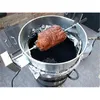 2pcs / set rotisserie bbq gafflar spit charcoal kyckling grill kött gaffel verktyg rostfritt stål 210423